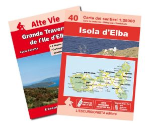 40 - Isola d'Elba (Île d'Elbe) carte de randonnée 1:25.000 FRANÇAIS