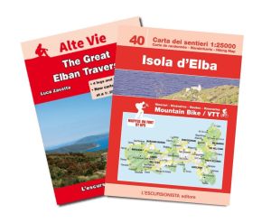 40 - Isola d'Elba map (Elba Island) hiking map 1:25.000 ENGLISH