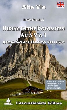Hiking in the Dolomites: Alta Via 1 ENGLISH
