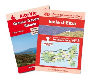 40 - Isola d'Elba 1:25.000 carta escursionistica e mountain bike ITALIANO