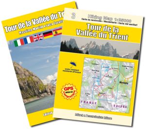 Tour de la Vallee du Trient guida + carta 1:25.000